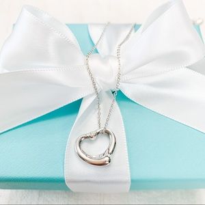 Tiffany & Co. Elsa Peretti Open Heart Diamond Pend